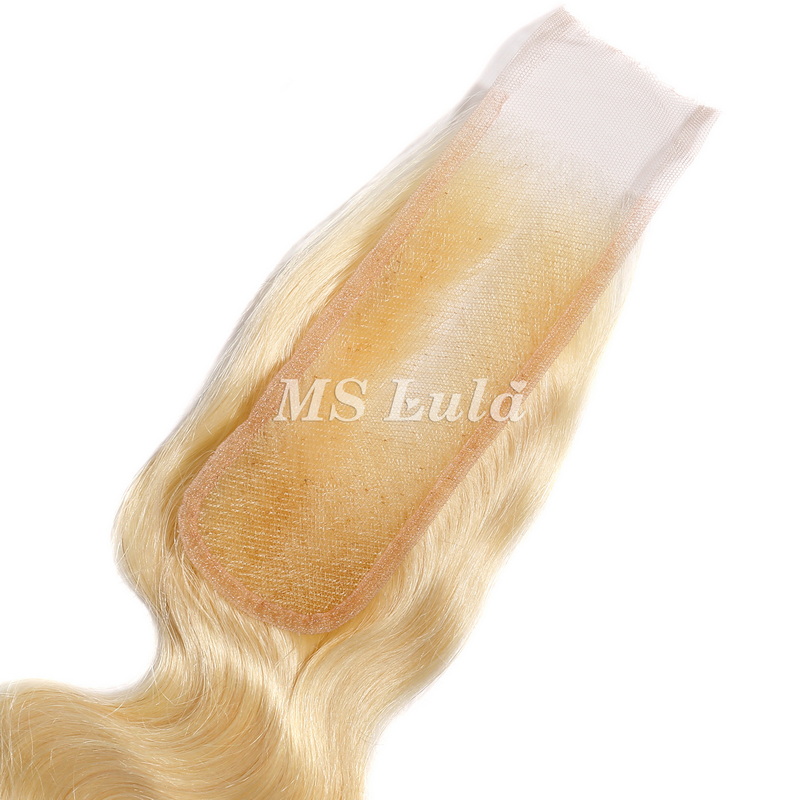Virgin Hair #613 Blonde 2X6 HD Lace Closure - 图片 8